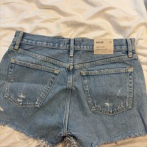 NEW W/ TAG Agolde Light Blue Jean Shorts